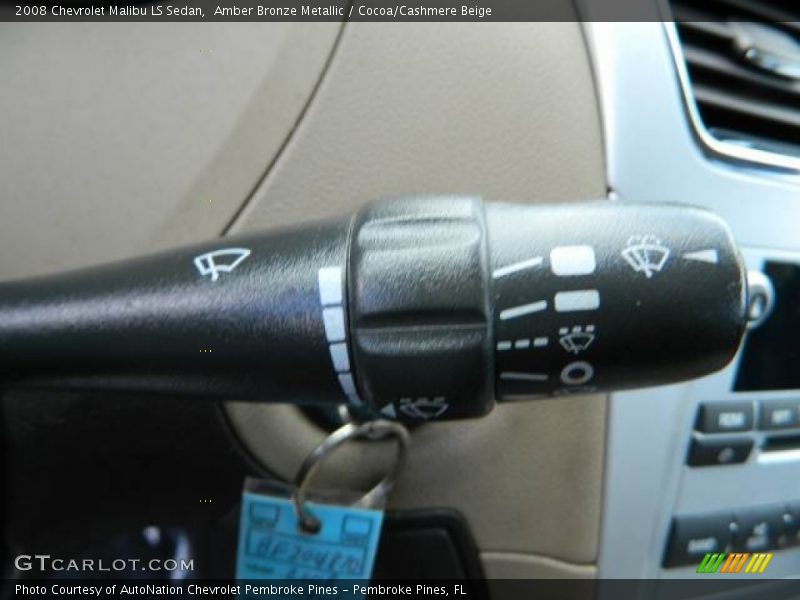 Amber Bronze Metallic / Cocoa/Cashmere Beige 2008 Chevrolet Malibu LS Sedan