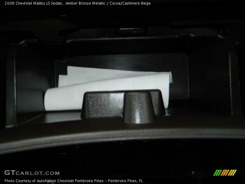 Amber Bronze Metallic / Cocoa/Cashmere Beige 2008 Chevrolet Malibu LS Sedan