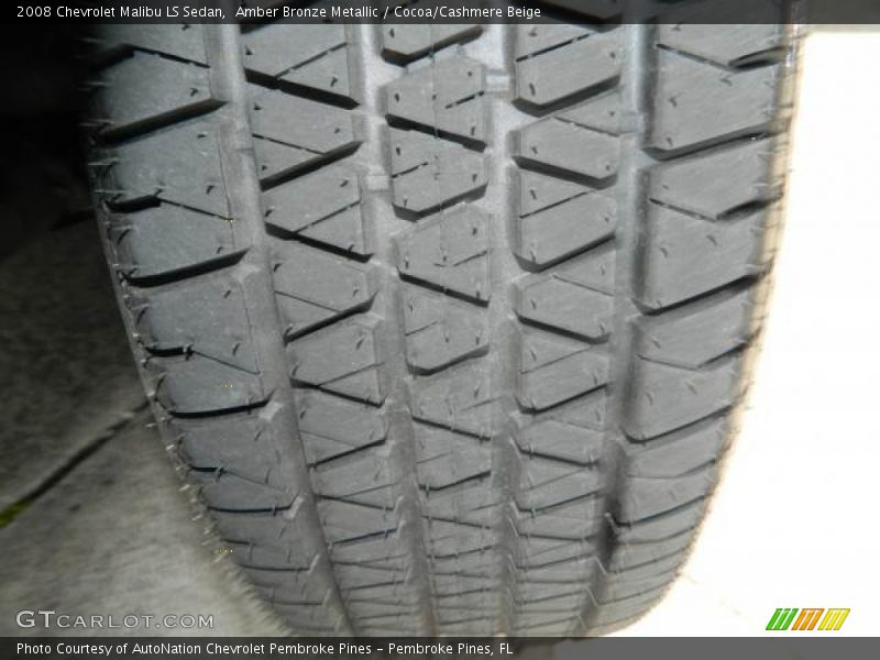 Amber Bronze Metallic / Cocoa/Cashmere Beige 2008 Chevrolet Malibu LS Sedan