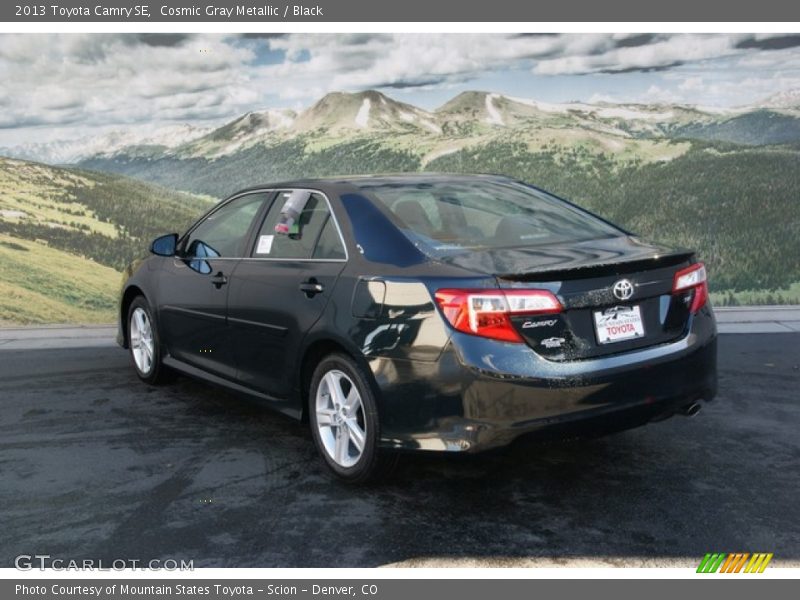 Cosmic Gray Metallic / Black 2013 Toyota Camry SE