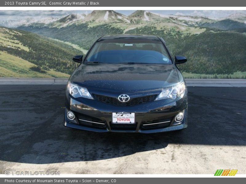 Cosmic Gray Metallic / Black 2013 Toyota Camry SE