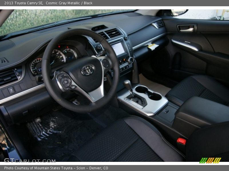 Cosmic Gray Metallic / Black 2013 Toyota Camry SE