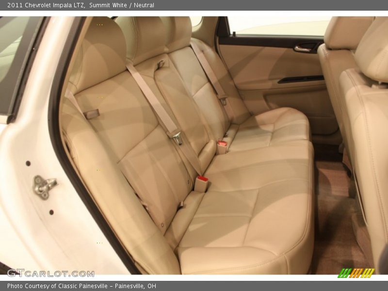 Rear Seat of 2011 Impala LTZ