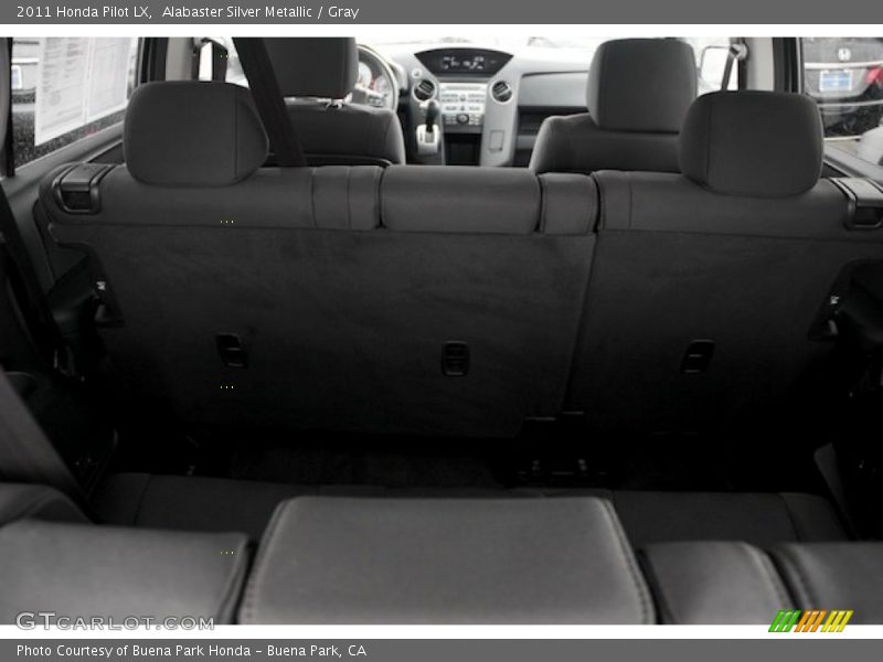 Alabaster Silver Metallic / Gray 2011 Honda Pilot LX