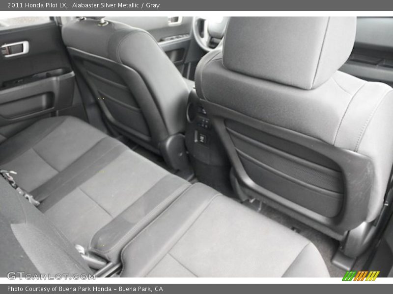 Alabaster Silver Metallic / Gray 2011 Honda Pilot LX