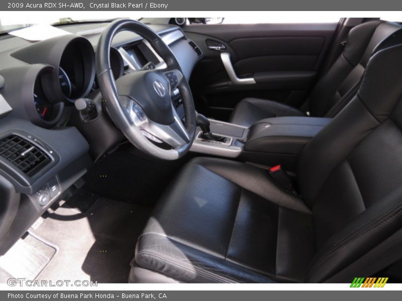 Crystal Black Pearl / Ebony 2009 Acura RDX SH-AWD