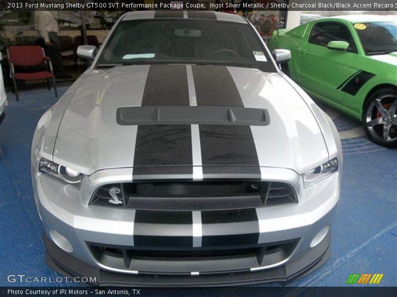  2013 Mustang Shelby GT500 SVT Performance Package Coupe Ingot Silver Metallic