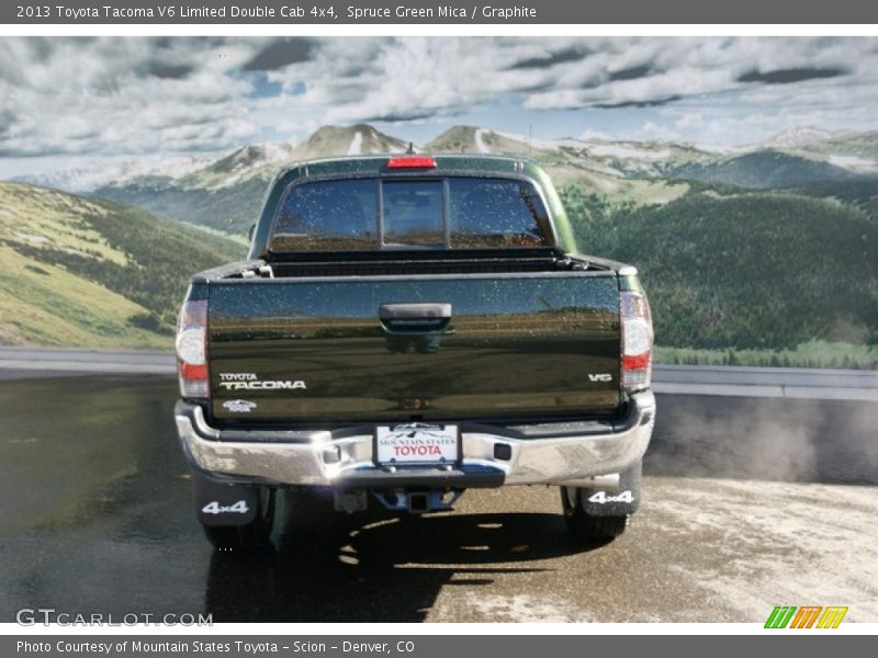 Spruce Green Mica / Graphite 2013 Toyota Tacoma V6 Limited Double Cab 4x4