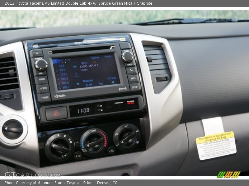 Spruce Green Mica / Graphite 2013 Toyota Tacoma V6 Limited Double Cab 4x4