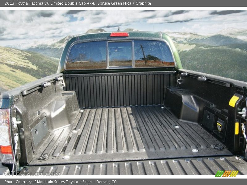Spruce Green Mica / Graphite 2013 Toyota Tacoma V6 Limited Double Cab 4x4