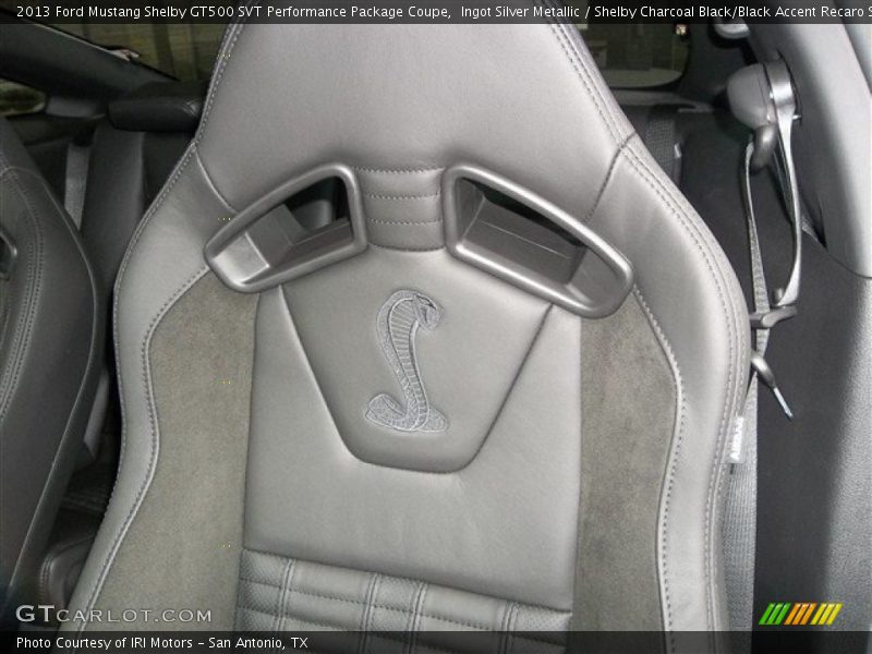 Front Seat of 2013 Mustang Shelby GT500 SVT Performance Package Coupe