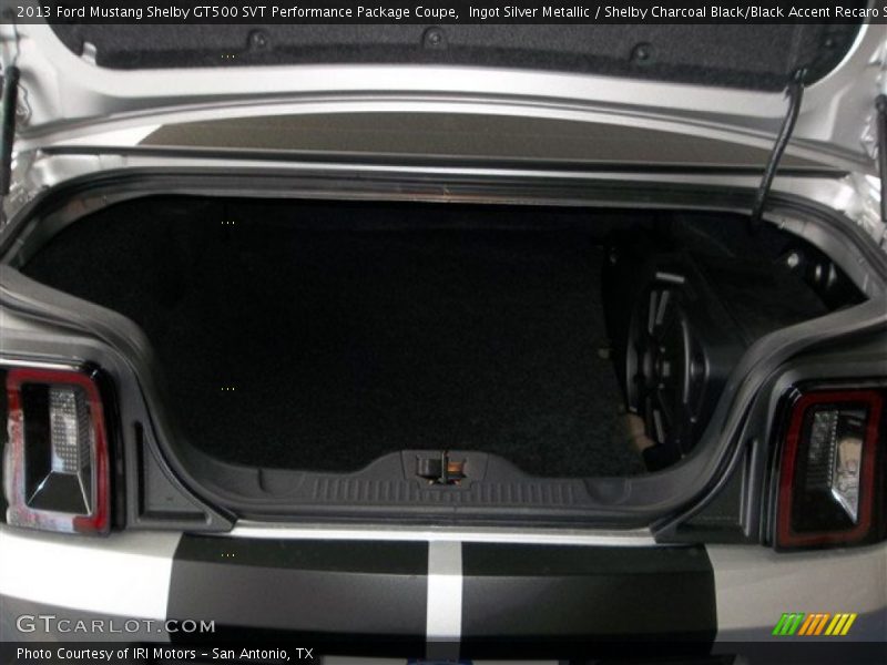  2013 Mustang Shelby GT500 SVT Performance Package Coupe Trunk