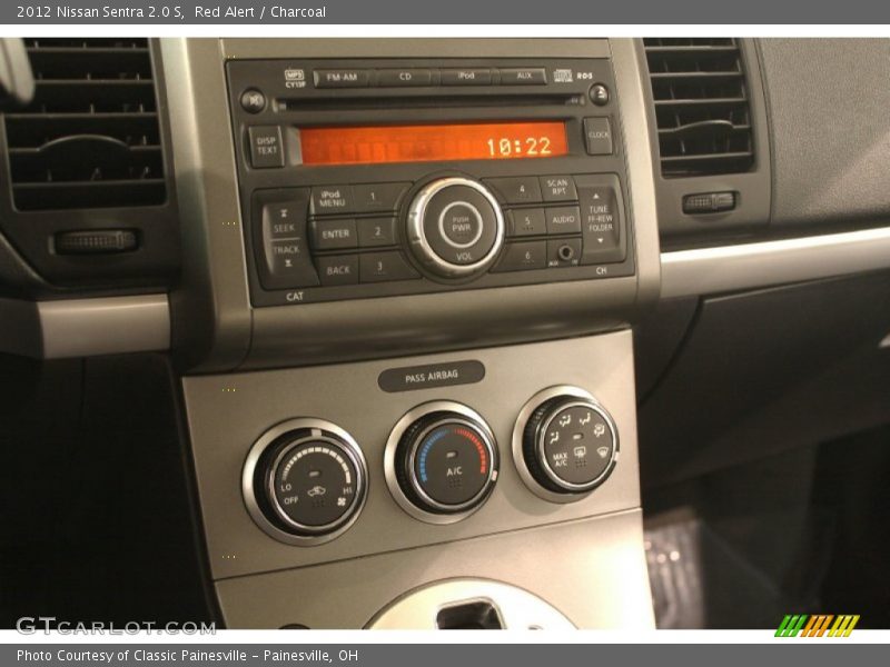 Red Alert / Charcoal 2012 Nissan Sentra 2.0 S
