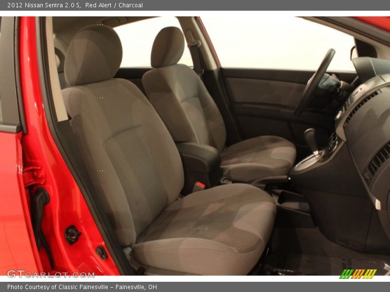 Red Alert / Charcoal 2012 Nissan Sentra 2.0 S