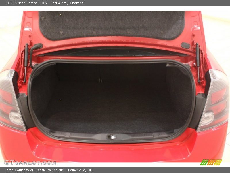 Red Alert / Charcoal 2012 Nissan Sentra 2.0 S