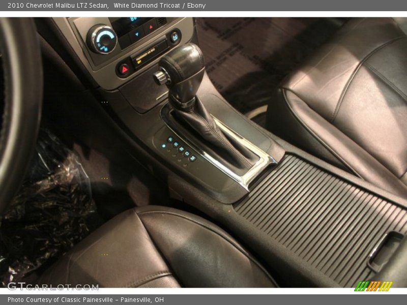 White Diamond Tricoat / Ebony 2010 Chevrolet Malibu LTZ Sedan