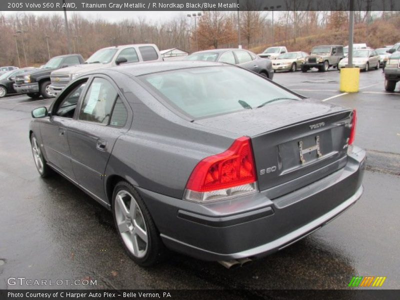 Titanium Gray Metallic / R Nordkap Black/Blue Metallic 2005 Volvo S60 R AWD