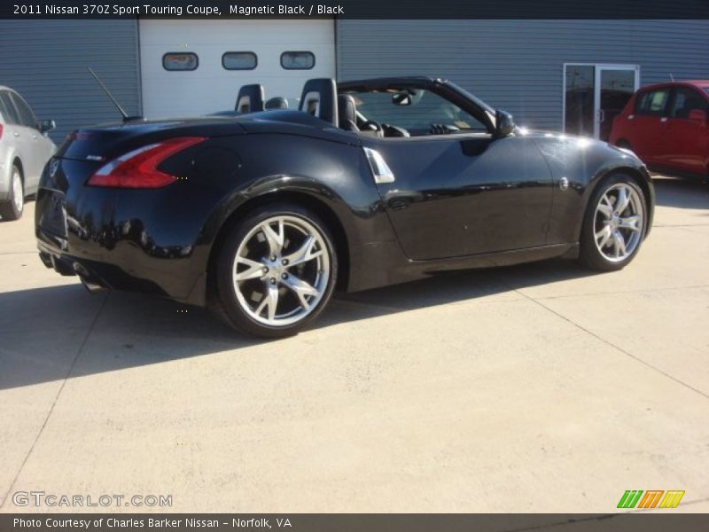 Magnetic Black / Black 2011 Nissan 370Z Sport Touring Coupe