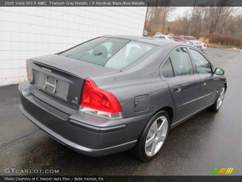 Titanium Gray Metallic / R Nordkap Black/Blue Metallic 2005 Volvo S60 R AWD