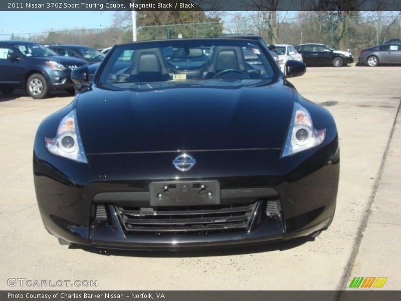 Magnetic Black / Black 2011 Nissan 370Z Sport Touring Coupe