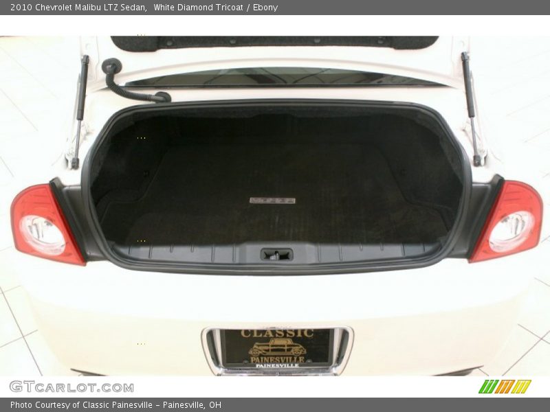 White Diamond Tricoat / Ebony 2010 Chevrolet Malibu LTZ Sedan
