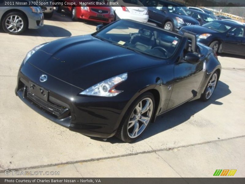 Magnetic Black / Black 2011 Nissan 370Z Sport Touring Coupe