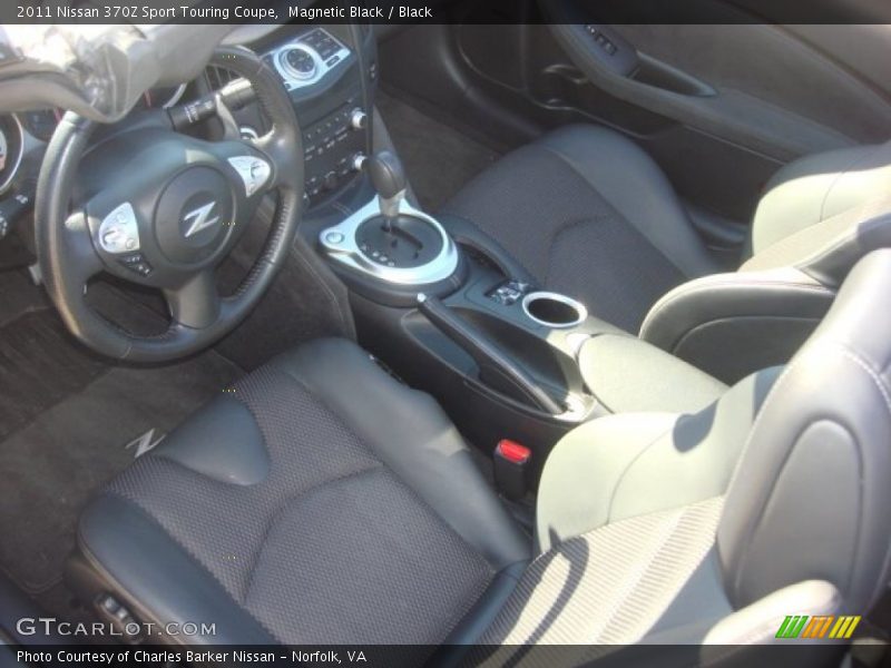 Magnetic Black / Black 2011 Nissan 370Z Sport Touring Coupe