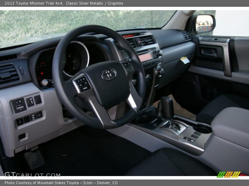 Classic Silver Metallic / Graphite 2013 Toyota 4Runner Trail 4x4