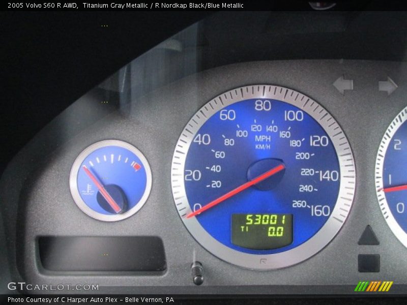  2005 S60 R AWD R AWD Gauges