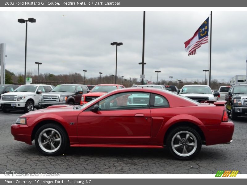 Redfire Metallic / Dark Charcoal 2003 Ford Mustang GT Coupe