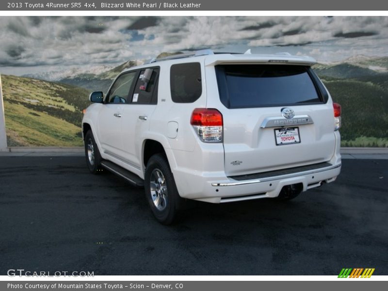 Blizzard White Pearl / Black Leather 2013 Toyota 4Runner SR5 4x4