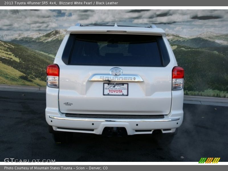 Blizzard White Pearl / Black Leather 2013 Toyota 4Runner SR5 4x4