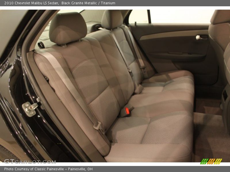 Black Granite Metallic / Titanium 2010 Chevrolet Malibu LS Sedan