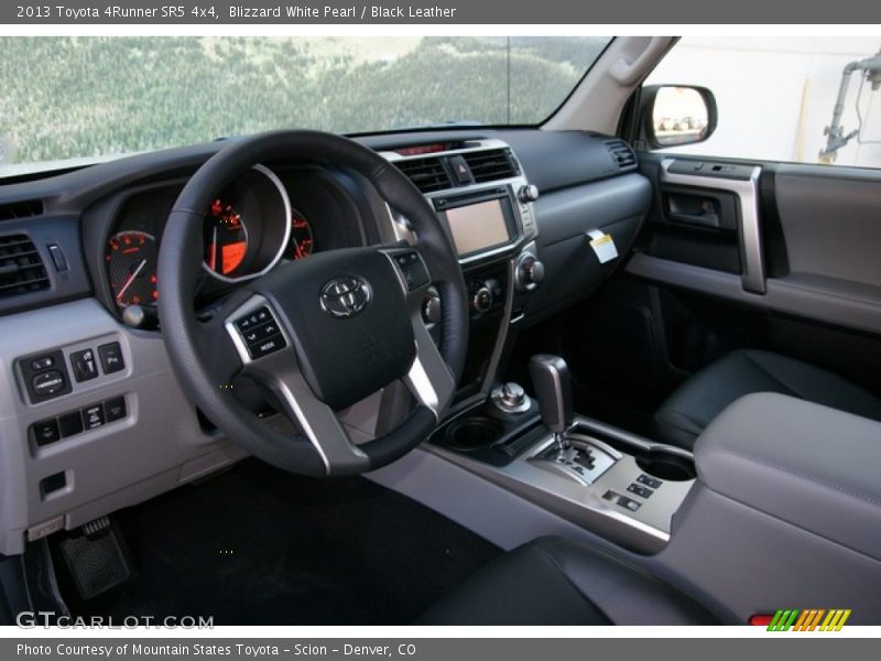 Blizzard White Pearl / Black Leather 2013 Toyota 4Runner SR5 4x4
