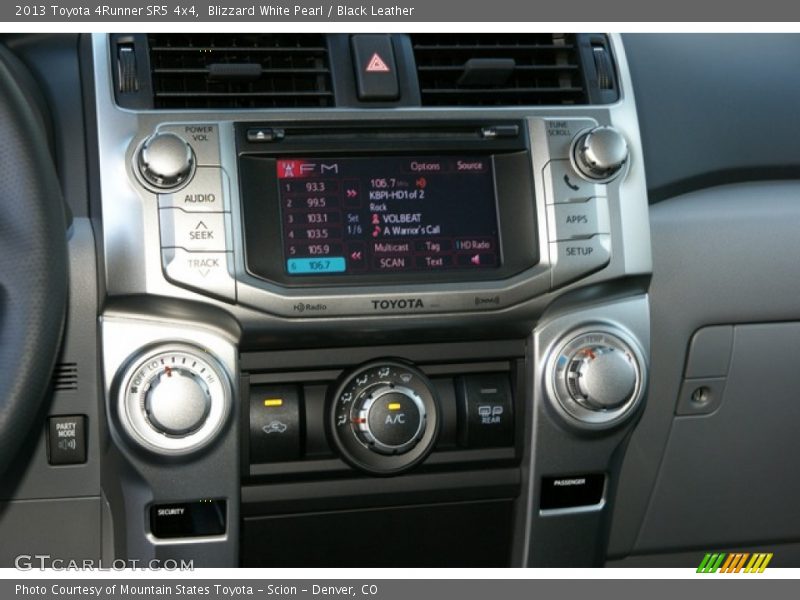 Blizzard White Pearl / Black Leather 2013 Toyota 4Runner SR5 4x4