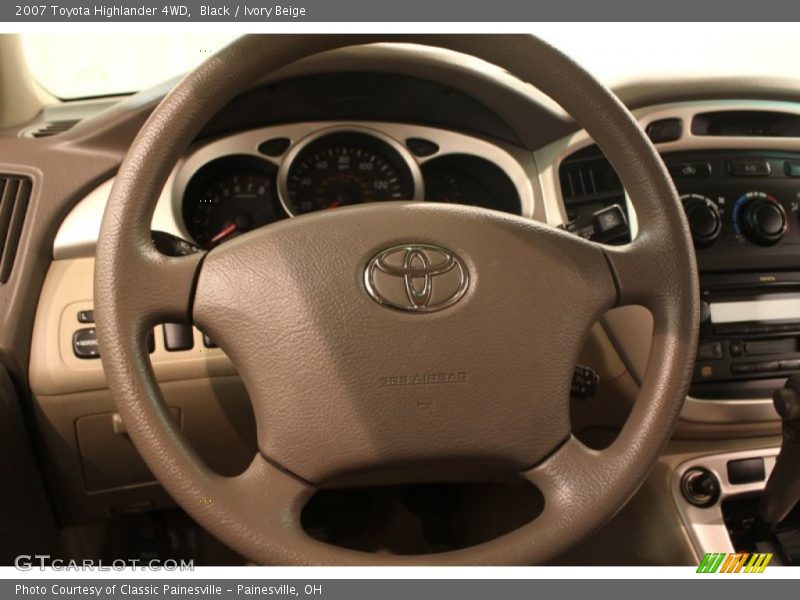  2007 Highlander 4WD Steering Wheel