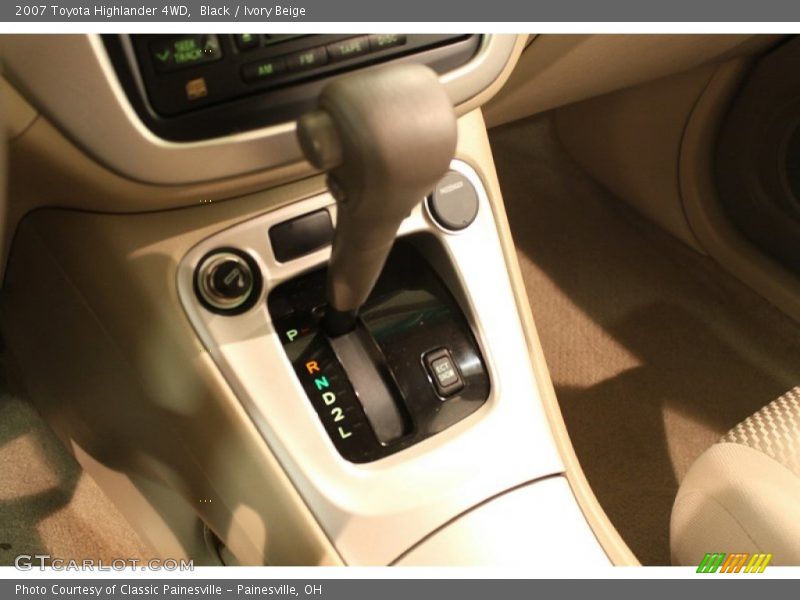  2007 Highlander 4WD 4 Speed Automatic Shifter