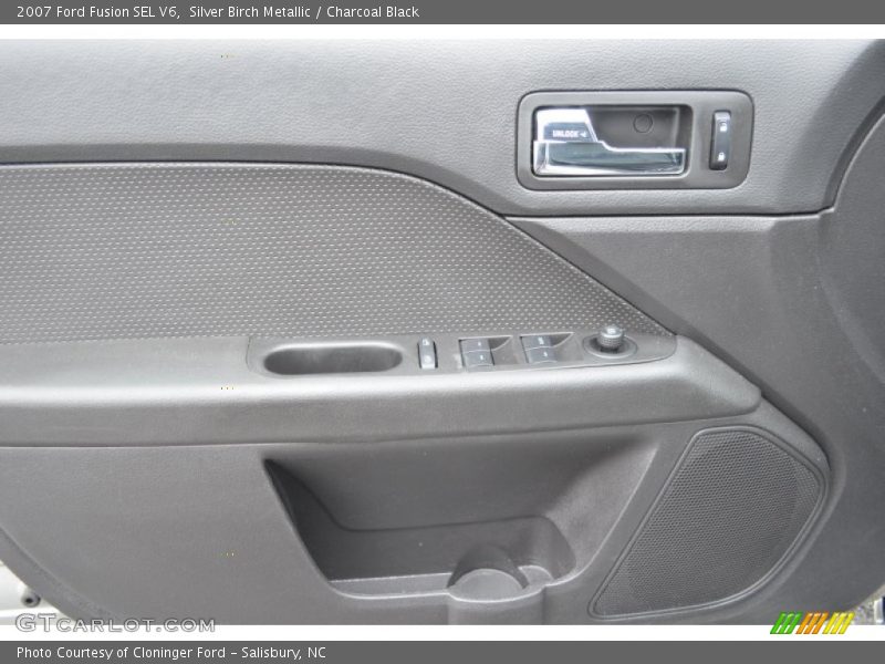 Silver Birch Metallic / Charcoal Black 2007 Ford Fusion SEL V6