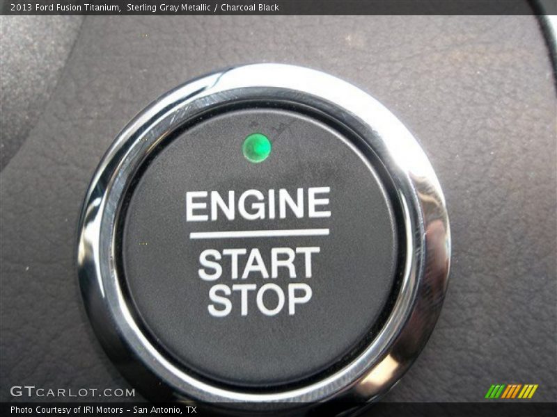 Sterling Gray Metallic / Charcoal Black 2013 Ford Fusion Titanium