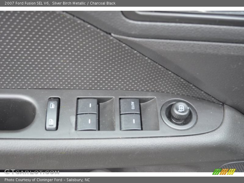Silver Birch Metallic / Charcoal Black 2007 Ford Fusion SEL V6