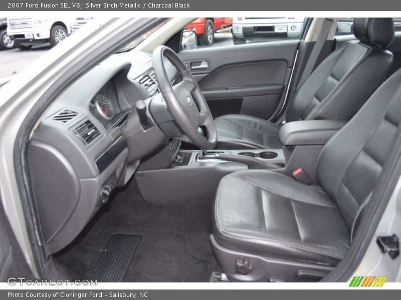 Silver Birch Metallic / Charcoal Black 2007 Ford Fusion SEL V6
