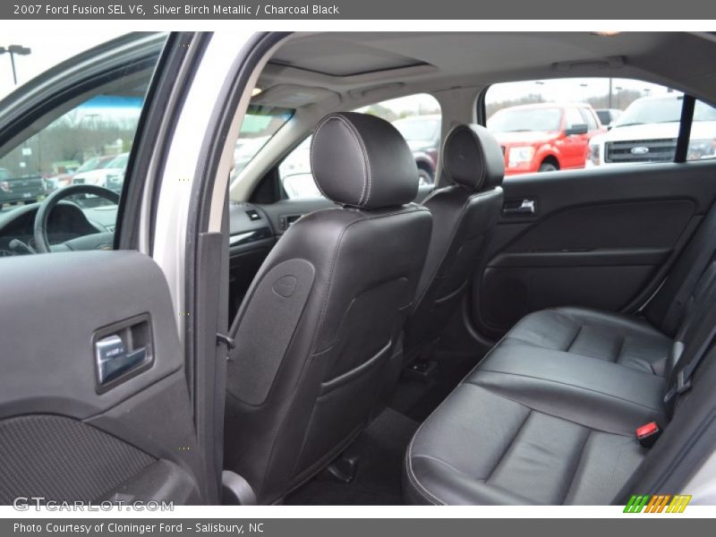Silver Birch Metallic / Charcoal Black 2007 Ford Fusion SEL V6
