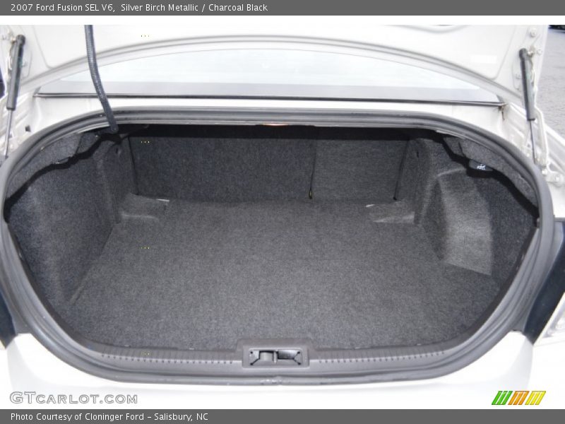 Silver Birch Metallic / Charcoal Black 2007 Ford Fusion SEL V6