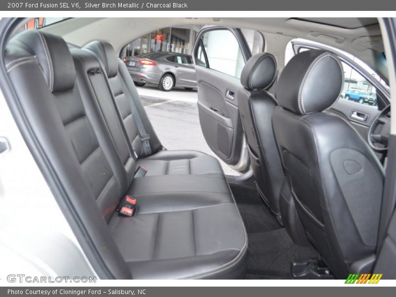 Silver Birch Metallic / Charcoal Black 2007 Ford Fusion SEL V6