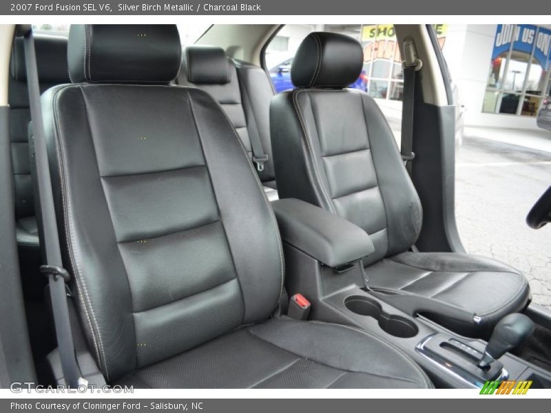 Silver Birch Metallic / Charcoal Black 2007 Ford Fusion SEL V6