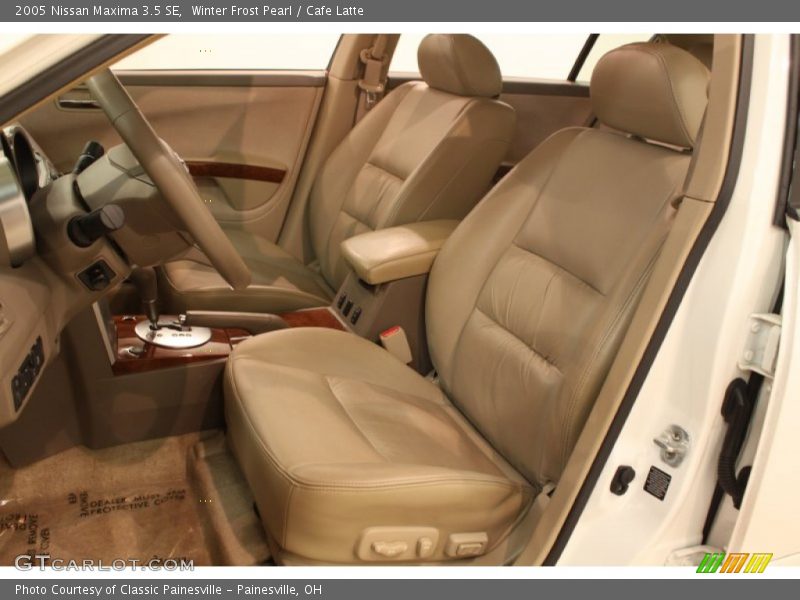  2005 Maxima 3.5 SE Cafe Latte Interior