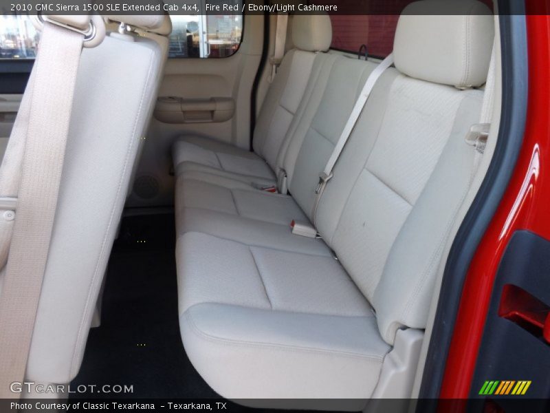 Fire Red / Ebony/Light Cashmere 2010 GMC Sierra 1500 SLE Extended Cab 4x4