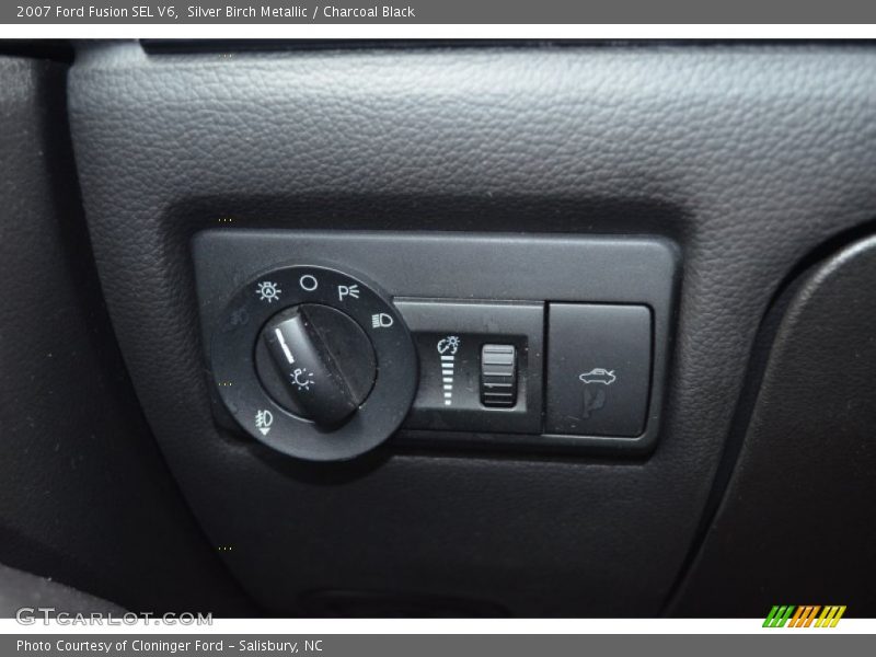 Silver Birch Metallic / Charcoal Black 2007 Ford Fusion SEL V6