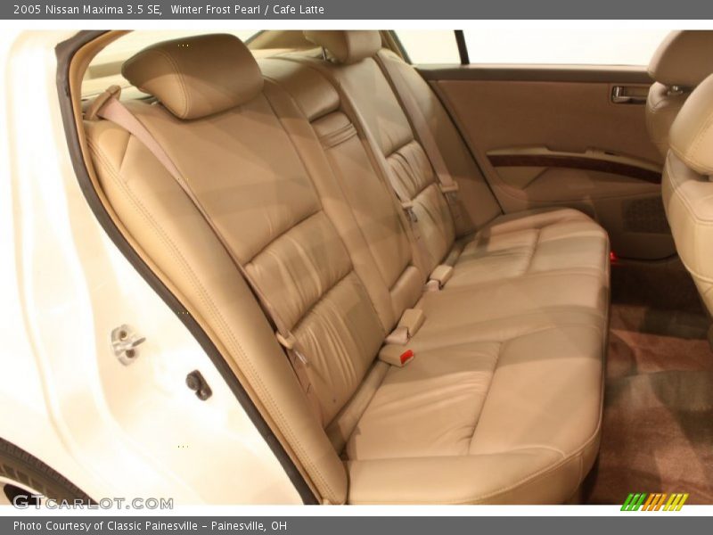 Rear Seat of 2005 Maxima 3.5 SE