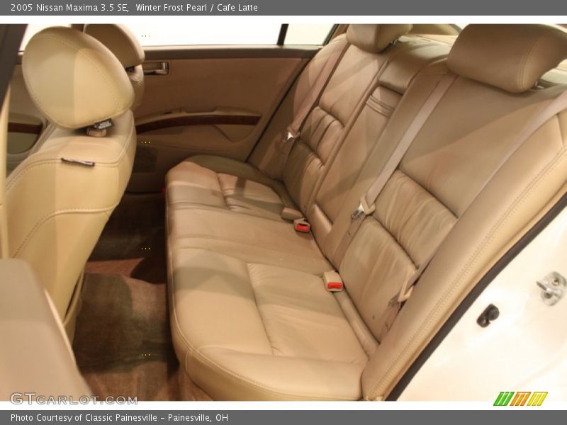 Rear Seat of 2005 Maxima 3.5 SE